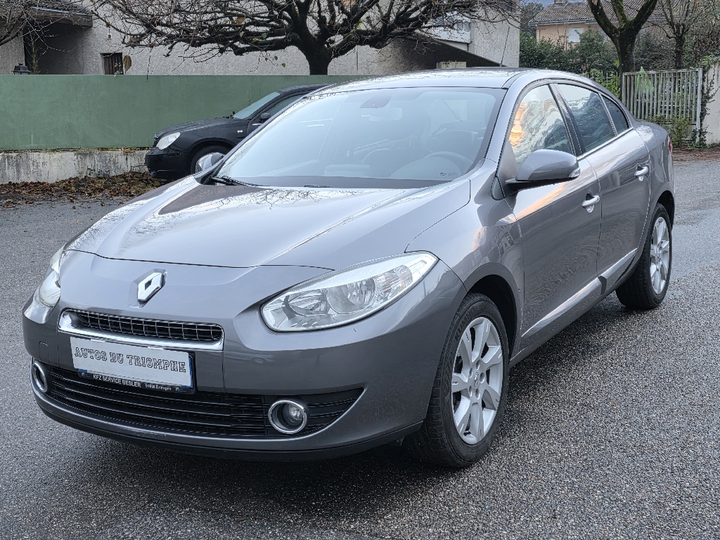 RENAULT – FLUENCE – Berline – Essence sans plomb – Gris foncé