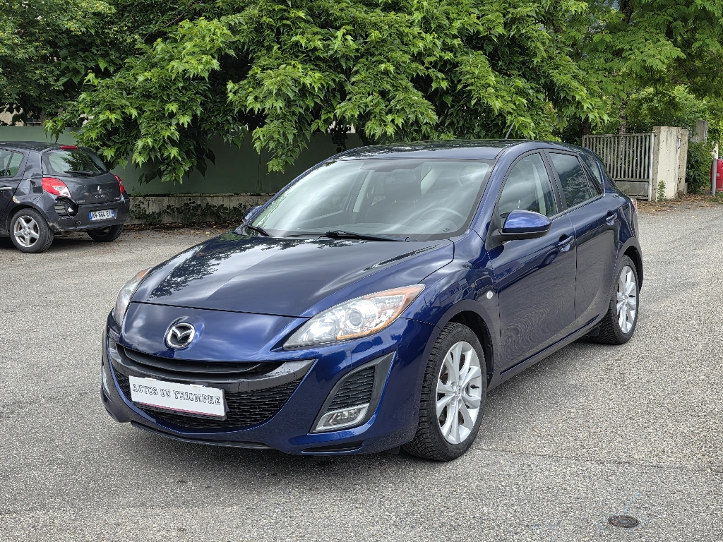 MAZDA – MAZDA3 – Berline – Essence sans plomb – Bleue